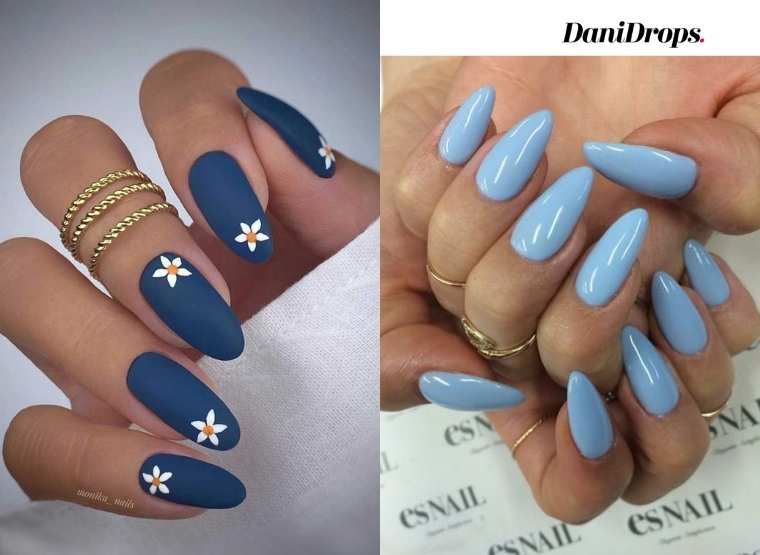 Blue Decorated Nail 2022 – See 100+ Nude Decorated Nail Inspirations and  Ideas