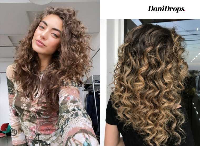 Curly Balayage Hair