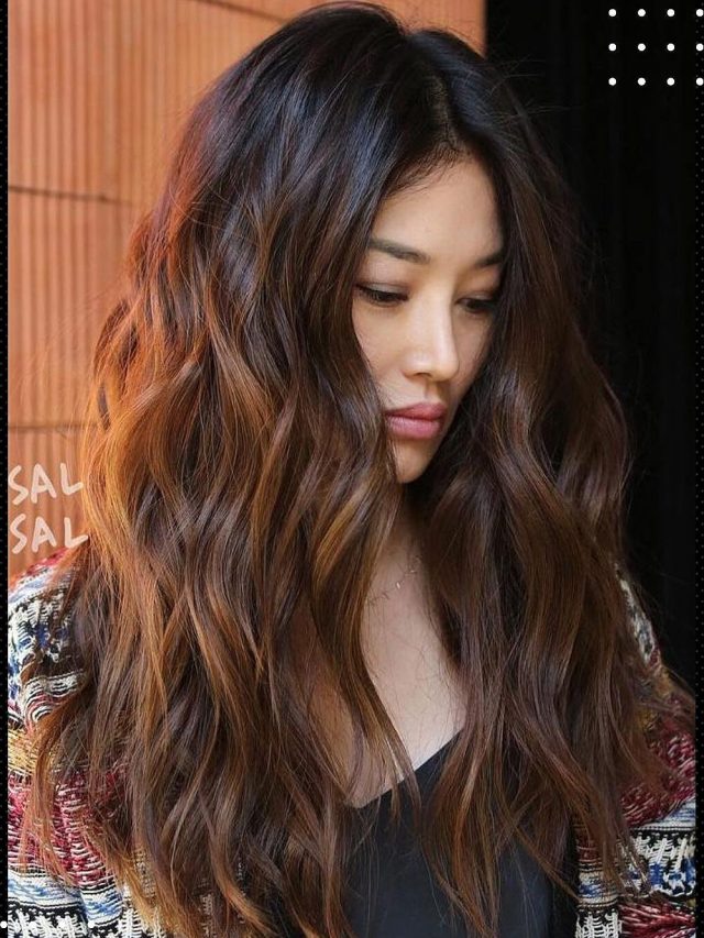 Mira el Color Caramel Highlight Hair más codiciado del momento