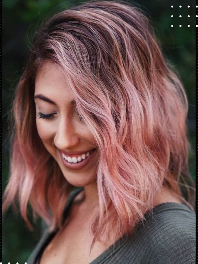 Changez de look avec les célèbres Rose Gold Hair