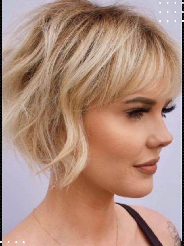 10 tagli di capelli corti per capelli folti