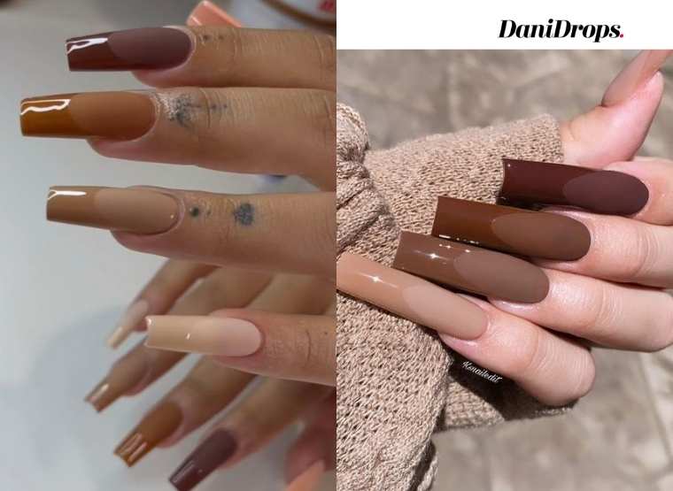 Uñas marrones decoradas: vea más de 60 modelos de uñas decoradas en marrón