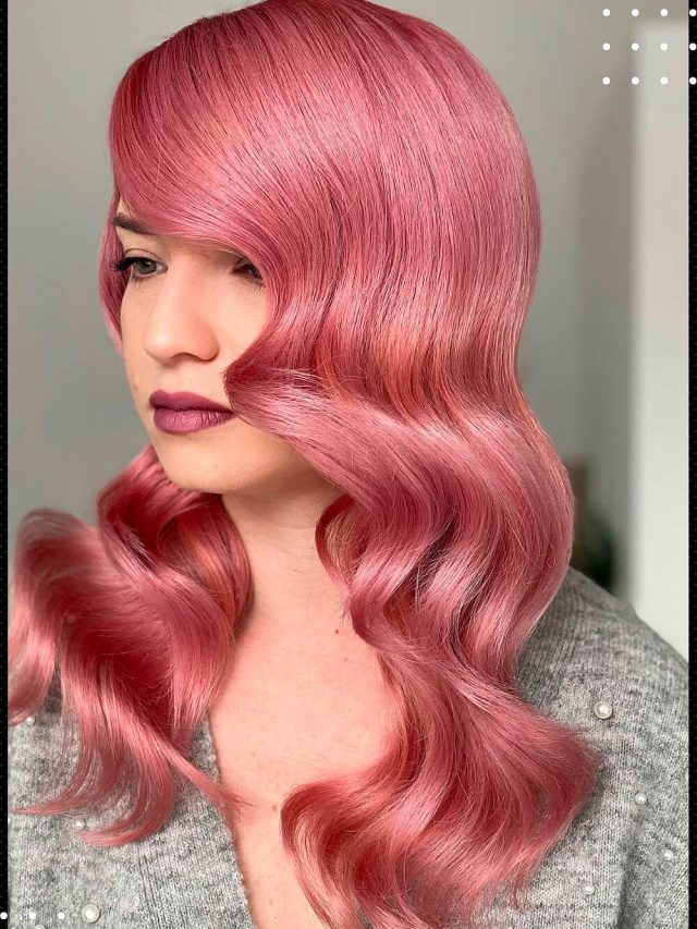 10 sfumature di trend tematico sui capelli rosa lunghi su instagram