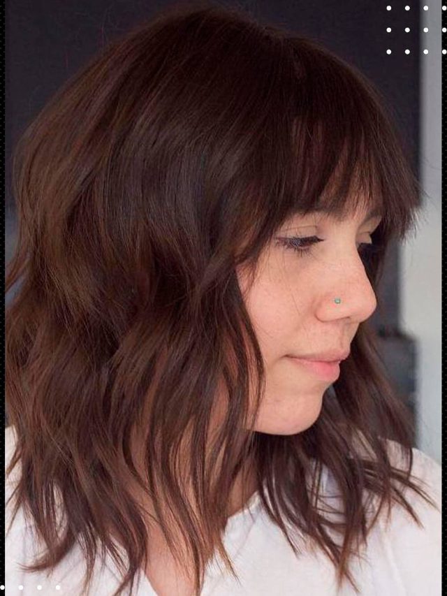 10 Cortes de cabelo shag hair para cabelos escuros
