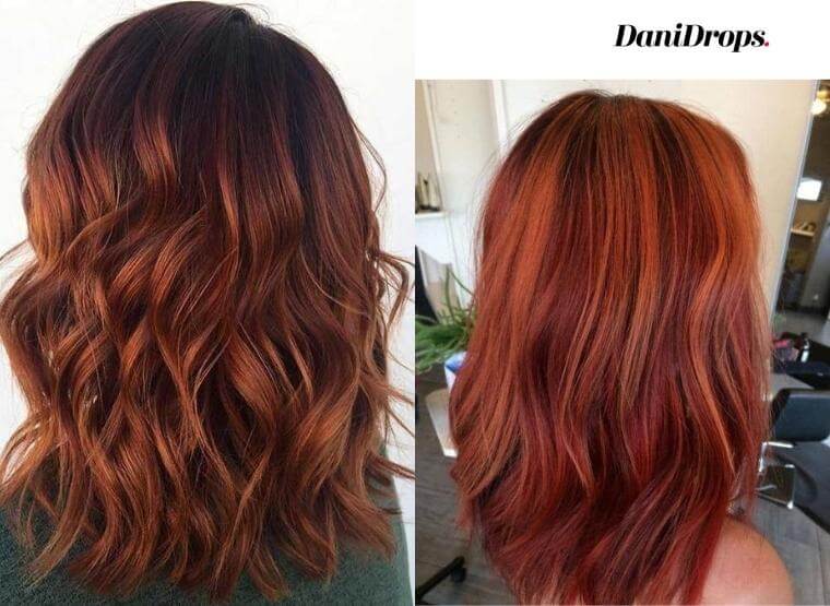 cor de cabelo vermelho