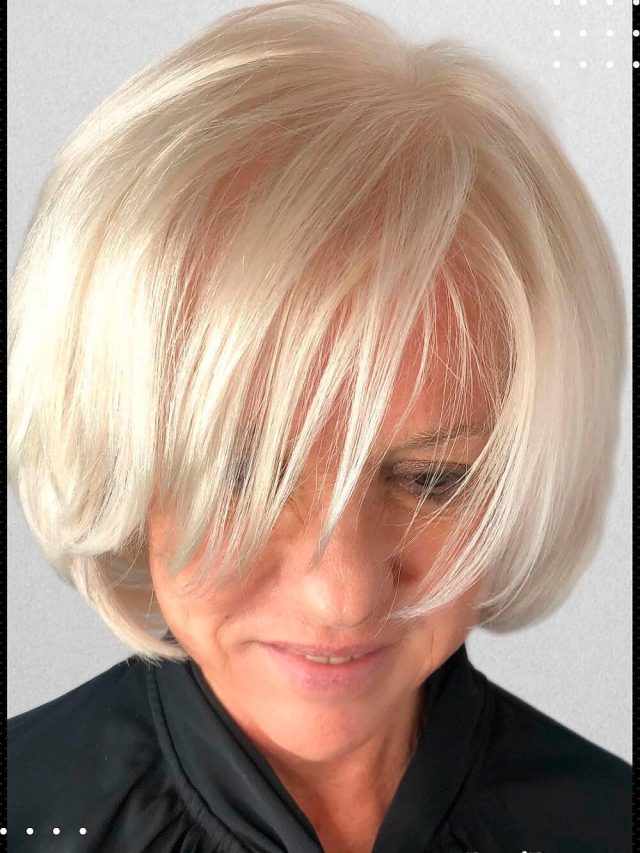 10 melhores Cores de Cabelo Curto para mulheres com mais de 50 anos