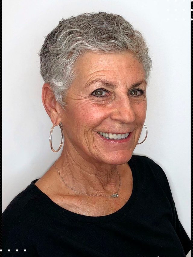 Tendência de Cortes de Cabelo para mulheres com mais de 70 anos
