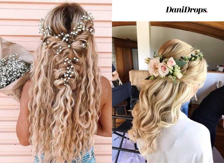 45+ Photos of Romantic Bridal Hair Styles | Teen hairstyles, Prom hairstyles  for long hair, Braids for long hair