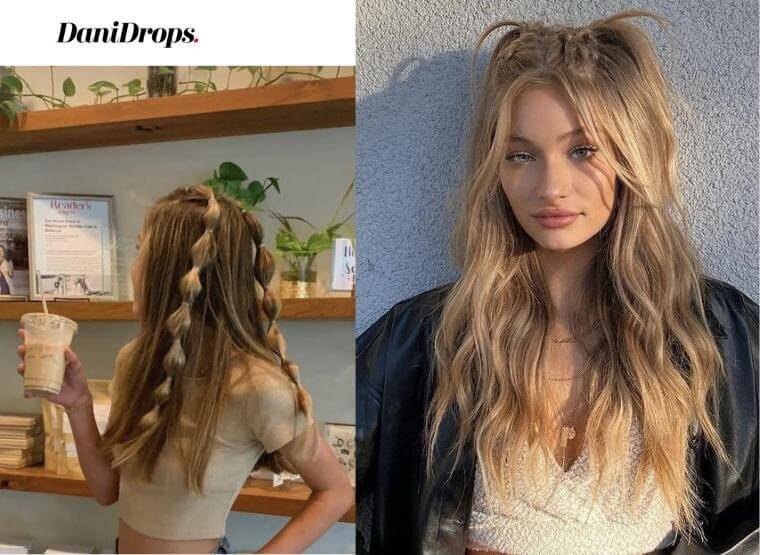 Penteado para cabelo liso 2023