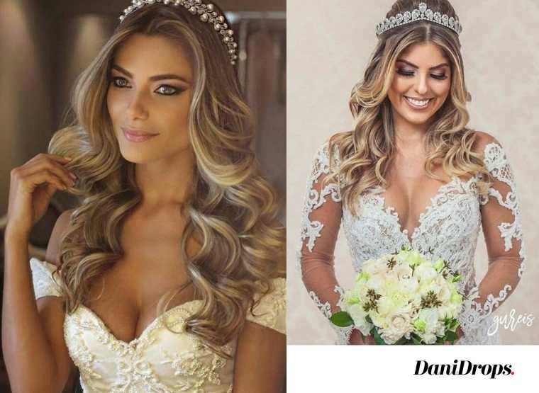 34 coiffures pour les mariées 2023 Coiffures de mariée 2023
