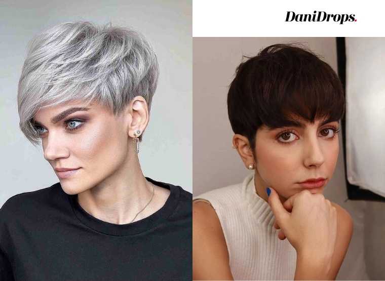 Pixie Cut with bangs