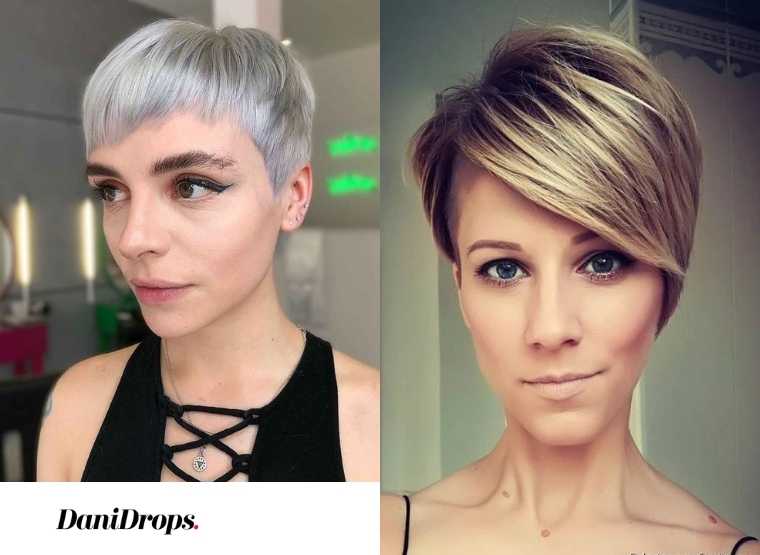 Pixie Cut with bangs