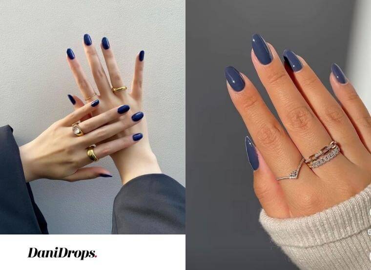 Uñas Decoradas Azul 2023 - Ver más de 80 modelos de uñas decoradas en color  azul
