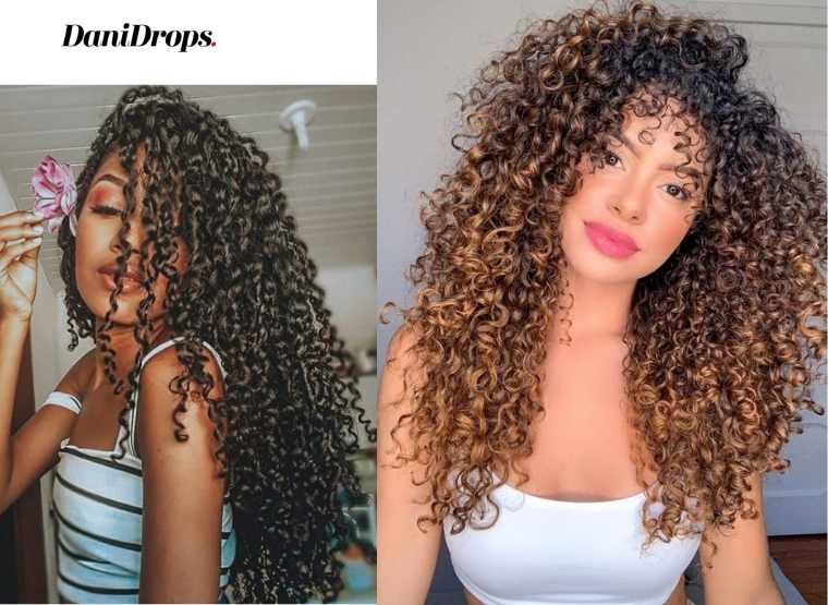 Hair Types - Straight 1A, 1B, 1C, Wavy 2A, 2B, 2C, Curly 3A, 3B, 3C and  Curly 4A, 4B, 4C