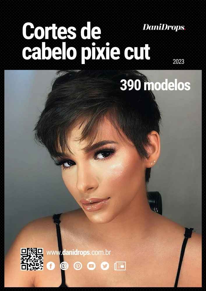 E-BOOK - Corte de cabelo pixie cut