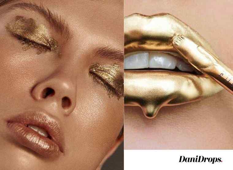 Maquiagem Dourada