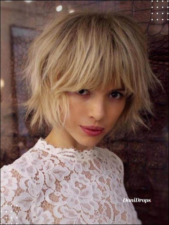 Short Chopped Cut for Blondes – Change your look and become a diva