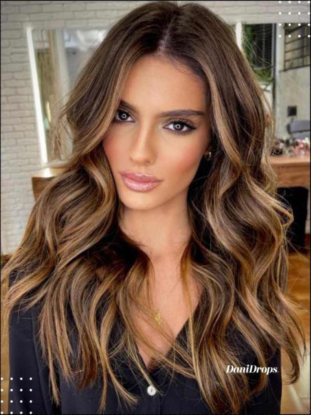 Highlighted Brown Hair – 10 effects with incredible highlights