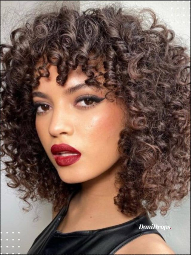 Cabello corto y rizado – 10 cortes maravillosos