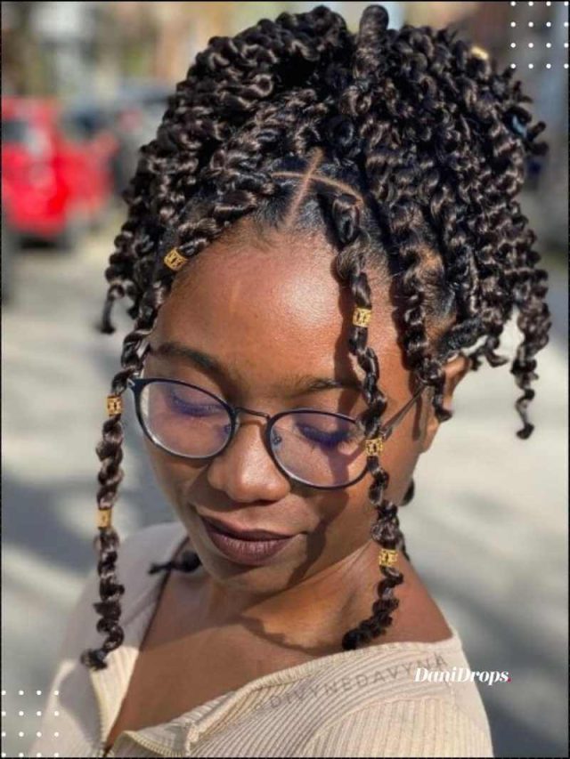 Twist Braid – 10 trends for frizzy hair