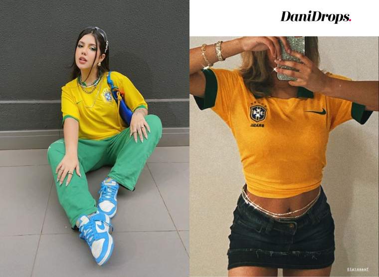 Camisetas Brasil Mundial 2022