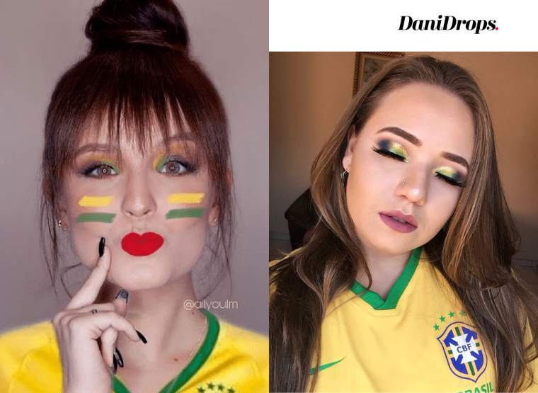 Maquiagem para a Copa 2022