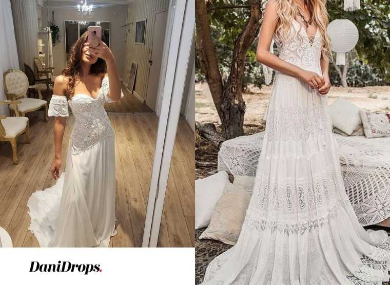 11 Boho Chick Wedding Dress Boho Chick wedding dress