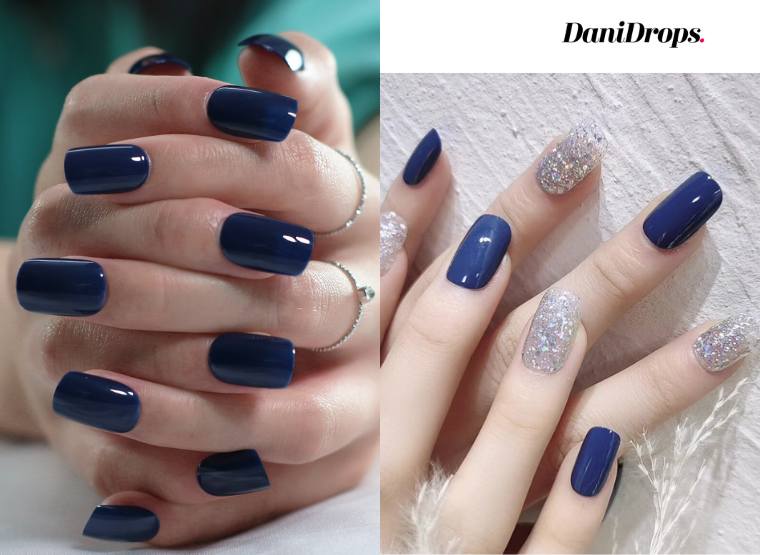 Uñas Decoradas Azul 2023 - Ver más de 80 modelos de uñas decoradas en color  azul