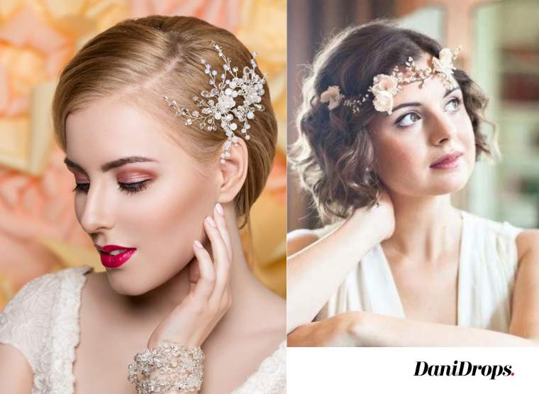 Coiffure pour mariée aux cheveux courts 17 Coiffures de mariée aux cheveux courts