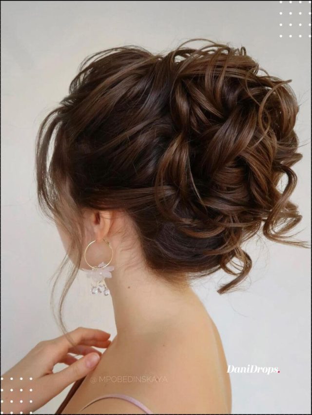 Hairstyle for Medium Hair – 10 models for wedding