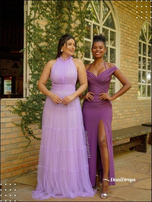 Vestido de madrina lila – Mira 10 modelos increíbles