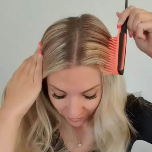 cabello trenzado sencillo