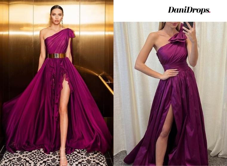 Vestido de dama de honor morado 2023: vea más de 100 diseños largos, cortos  y medianos