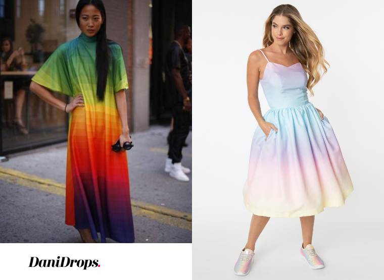 Buy Frocks & Dresses Casual Wear Girls Suzy Dress with Bow - Pastel Rainbow  Checks - Multicolour Clothing for Girl Jollee