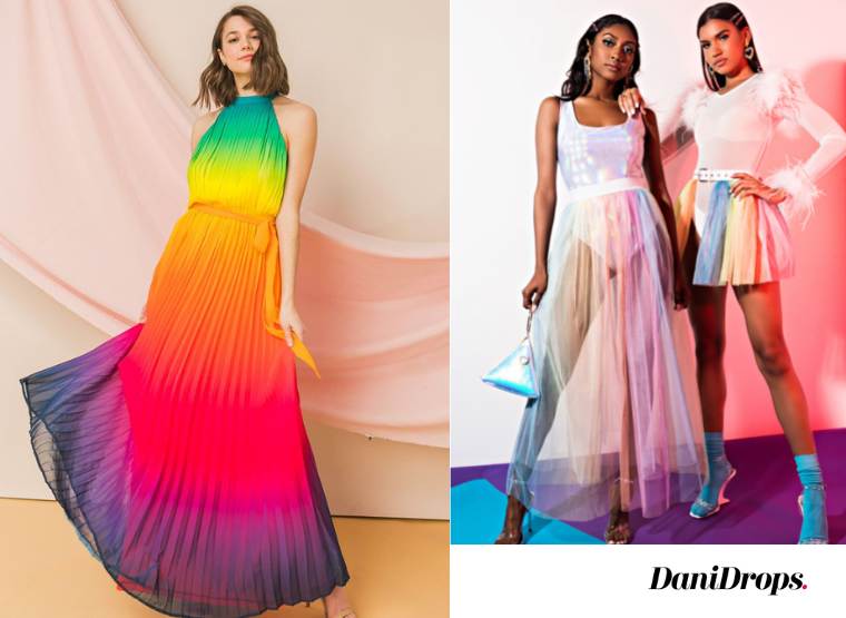 Rainbow Dress 2023 - See more than 100 models of rainbow fashion rainbow  dresses