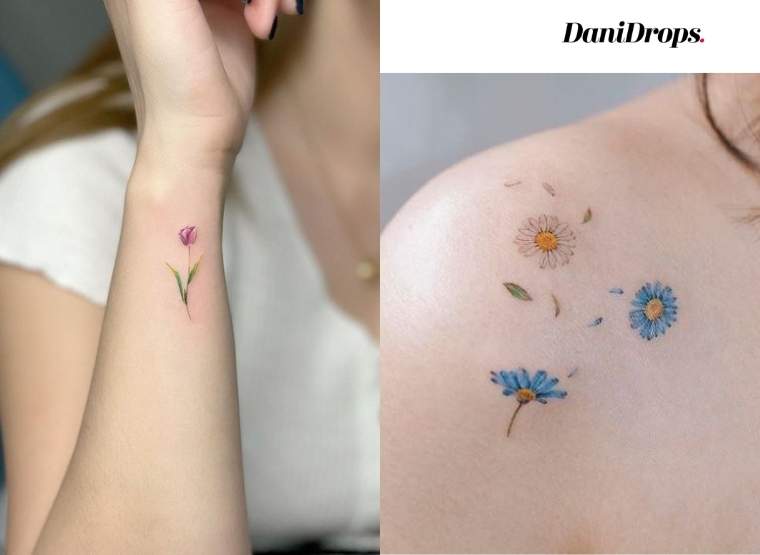 Flowers @bunnytatt2 . . . #simpletattoo #lineworktattoo #minimalist #ink  #tattoodesign #tattoo #tattoos #tattooart #tattooshop #tat... | Instagram