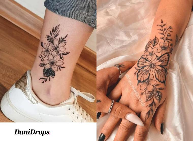 Créer un motif de tatouage floral avec des mandalas