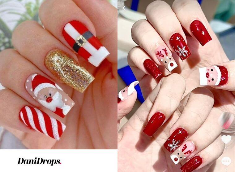 Uñas Decoradas para Navidad 2022 - Mira más de 60 inspiraciones y modelos  de uñas decoradas para Navidad 2022