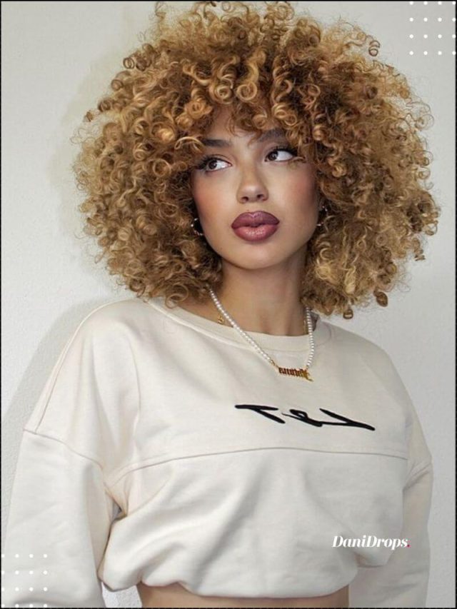 Cheveux Afro Blonds – Le secret des cheveux brillants