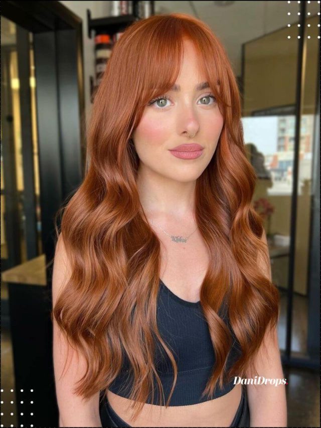 Capelli rossi alla moda: adotta questo look sorprendente e pieno di personalità
