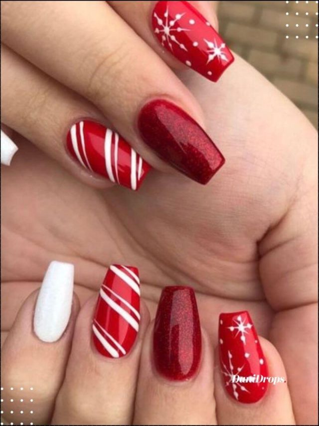 Christmas Nails – Get inspired by these beautiful and amazing Christmas nail tips