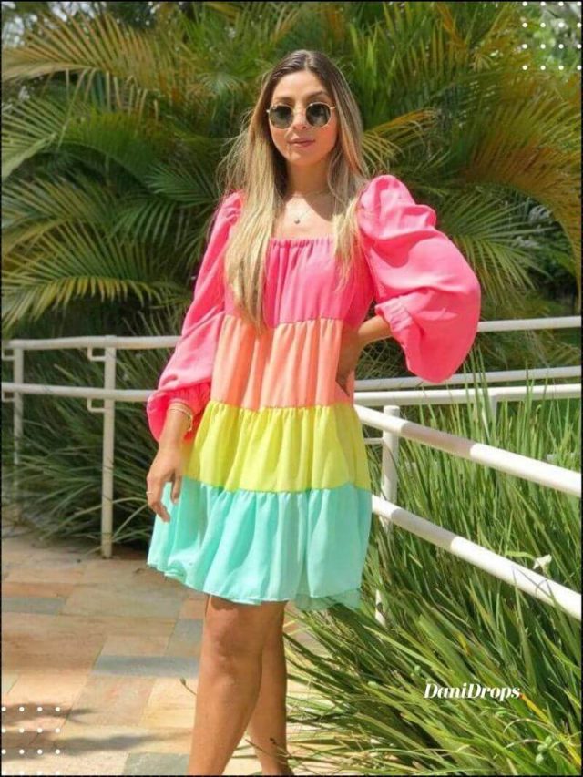 Rainbow Dress – Las celebrities están usando y amarán estos 10 modelos