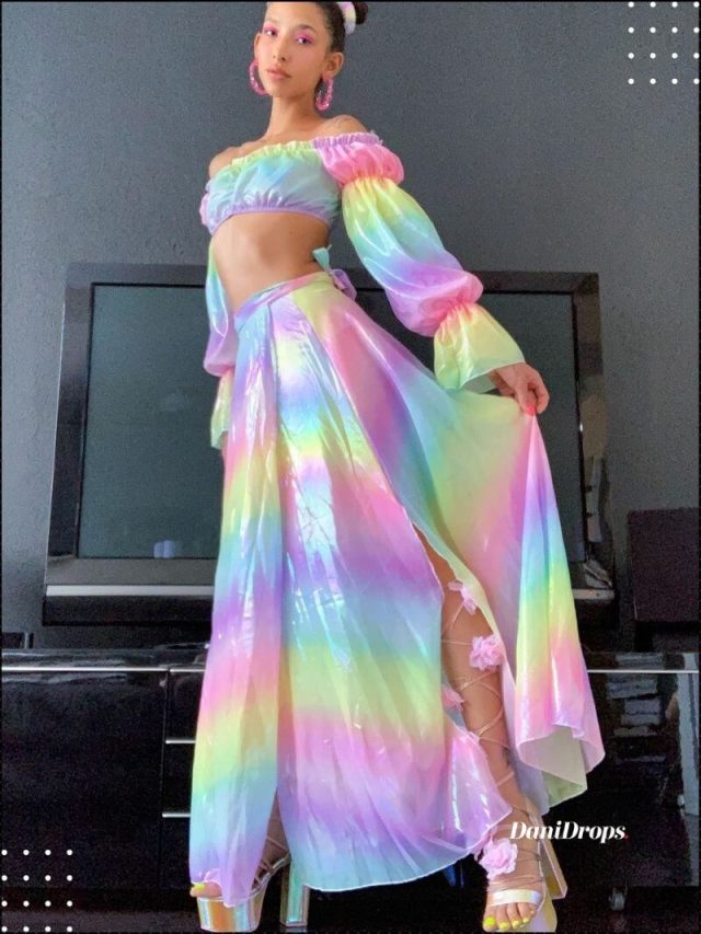 Vestido arcoíris – Ver 10 modelos de sensación tiktok