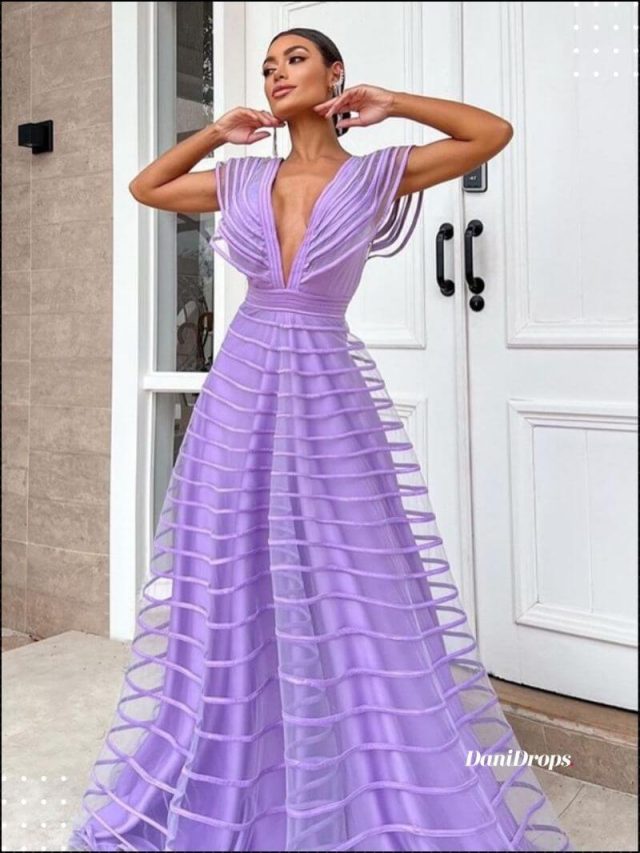 Vestido de dama de honor lavanda – El color más deseado por las novias, ¿por qué?