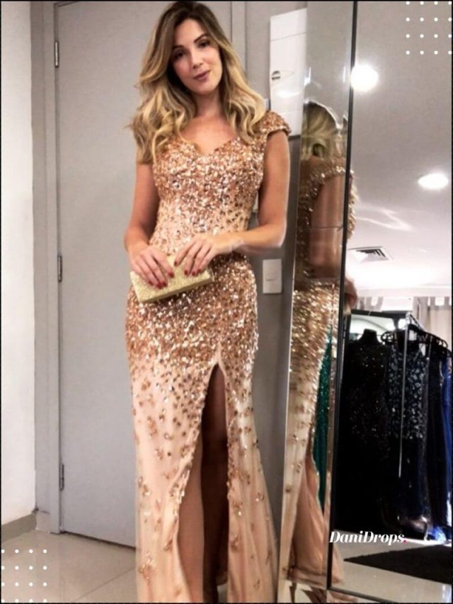 Vestido de Madrinha Dourado – Os 10 melhores modelos