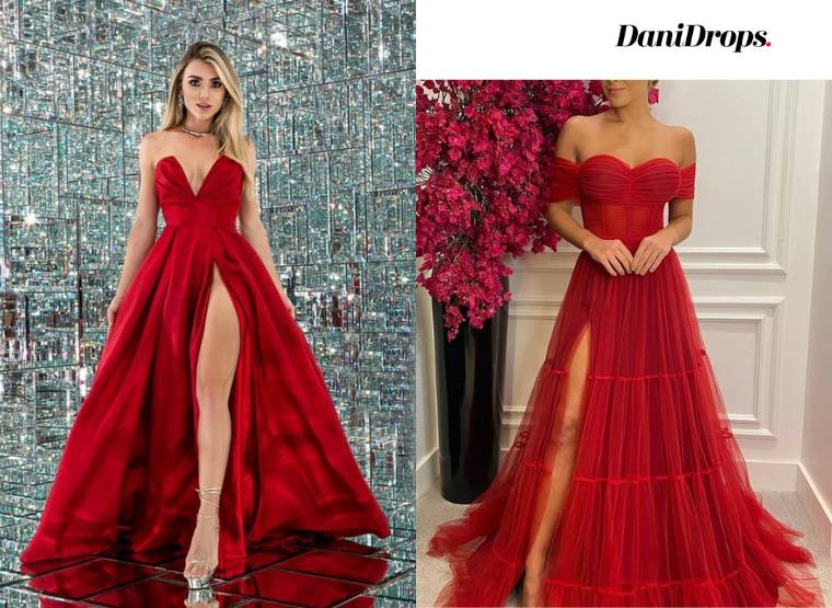 Superior vendaje Fiordo Vestido rojo de dama de honor 2023 - Ver 80 modelos de vestidos rojos de  dama de honor