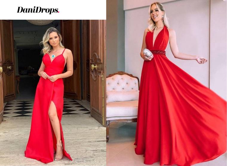 Vestido rojo de dama de honor 2023 - Ver 80 modelos de vestidos rojos de  dama de honor