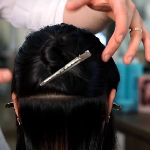 Taglio di capelli corto