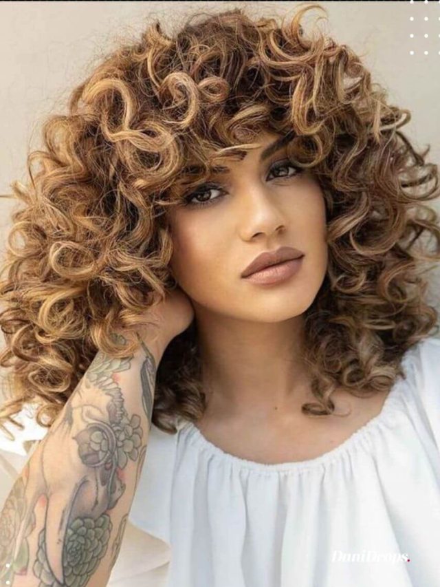 Curly Haircut with Bangs 2023 – See 1st trend for summer