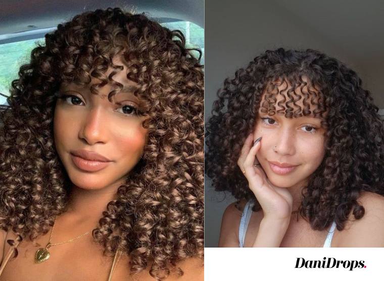 Curly Hair with Bangs 2023 - See more than 71 bangs options for curly hair